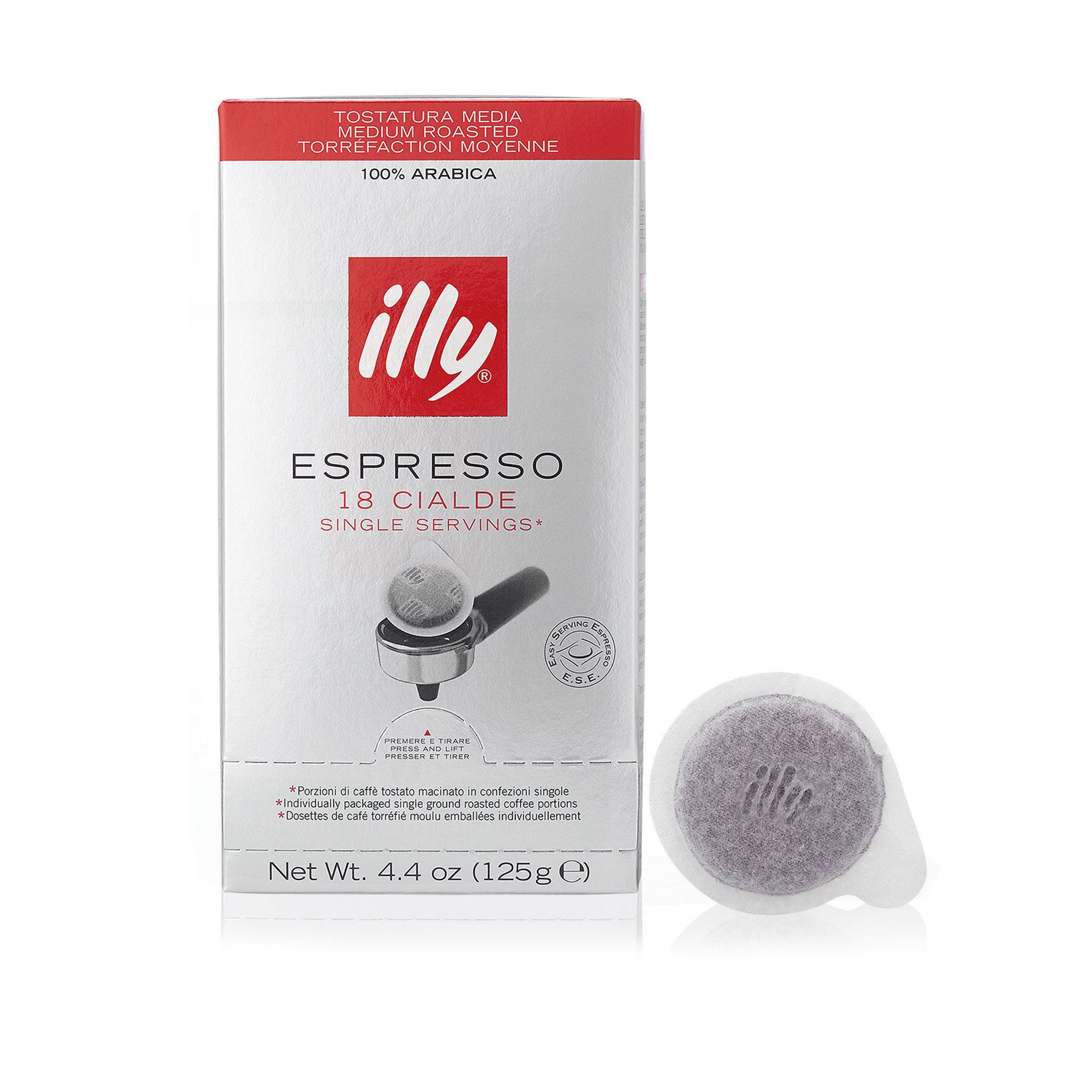 Кофе в чалдах illy medium, 18 шт