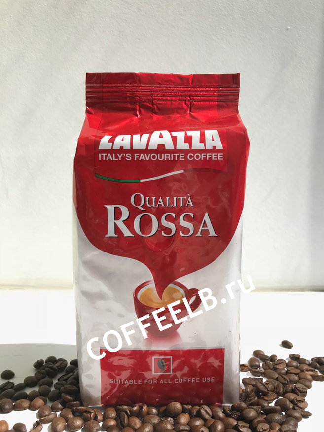 Кофе в зернах Lavazza Rossa 0,5 кг